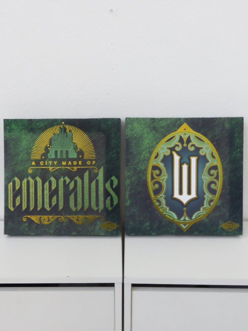 Wicked City of Emerald Canvas 2 Wall Art Set